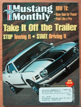 MUSTANG MONTHLY 2001 MAY - DYNO-TUNING, EMBLEMS